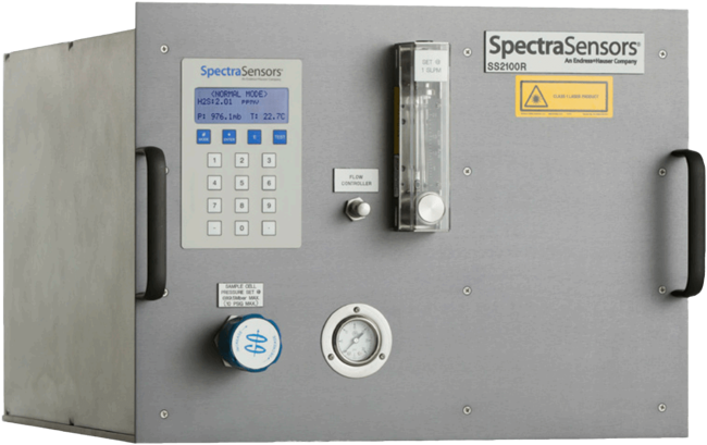SpectraSensors TDL Gas Analyzer, SS2100r Rack Mount
